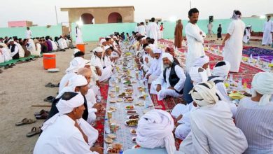 لقاء قمم وقيادات واعيان البحر الأحمر فى الإفطار السنوي الجماعي لقبائل الرشايدة