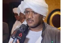 في تصريح للقيادي بالادارة الاهليه بالسودان حامد شيخ صبري 