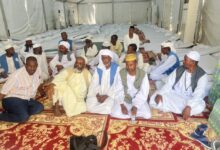 شاهد بالفيديو والصور  بعثة. ولاية البحر الاحمر تستلم مخيمات الحجاج  بالمشاعر (مني  و عرفات) أذانا لتفويجهم في السابع من ذو الحجة