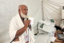 شاهد بالصوره حجاج البحر الأحمر  في مخيمات المشاعر  (خطبة عرفات )