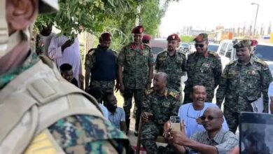 البرهان في شوارع بورتسودان