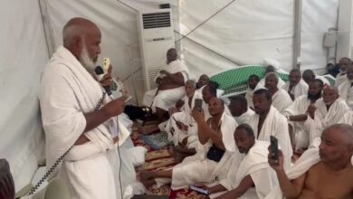خطبة عرفات  الشيخ أحمد لباب يخصص في خطبته امام الحجيج بصعيد عرفات دعاء لنصرة القوات المسلحة وان ينعم السودان بالأمن والاستقرار