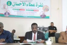 وزير الموارد البشرية و الرعاية الإجتماعية يدشن نفرة عطاء الاحسان (٤) بولاية القضارف