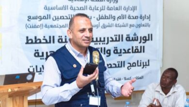 في إطار التطوير والمواكبة- برنامج التحصين يعلن رقمنة الخطط والتقارير الشهرية بالولايات.