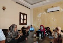 الغرفة الاتحادية للحملة التغذوية المتكاملة تستعرض تقارير سير الحملة. 