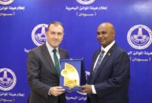 _مواصلة للقاءات وتفاهمات سابقة..   المدير العام للمواني يبحث مع السفير التركي تنفيذ مشروعات مشتركة_ 