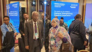 لمياء عبد الغفار تقود وفد السودان في أعمال المؤتمر الوزارى الثانى لمنتدي الشراكة الروسية الإفريقية بالقاهرة    