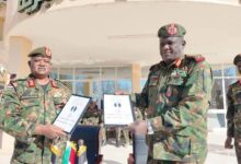إكتمال مراسم تسليم وتسلم قيادة القوات البرية